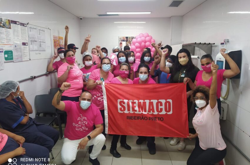  OUTUBRO ROSA | SIEMACO Ribeirão Preto promove a Semana da Conscientização do Autoexame da Mama