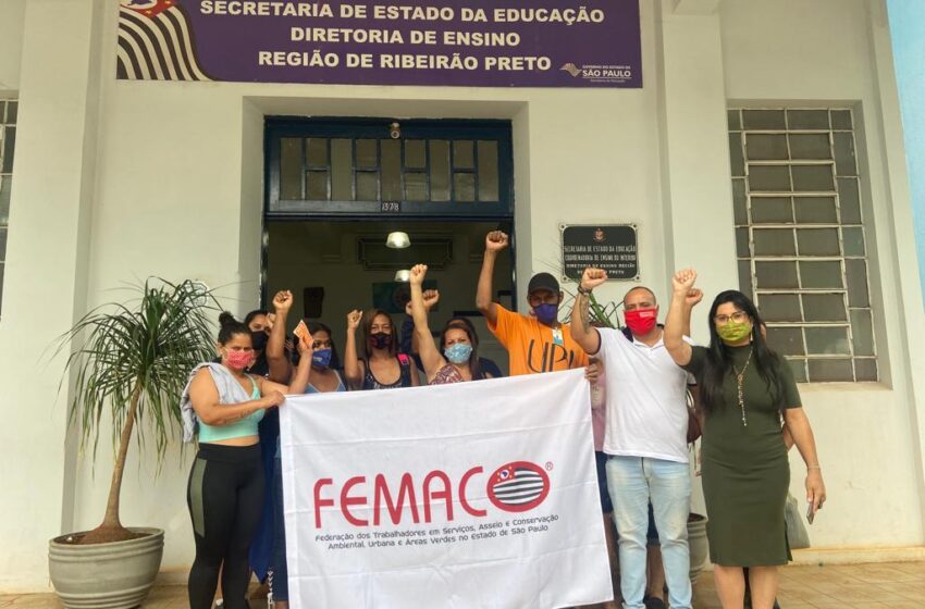  SIEMACO Ribeirão Preto consegue bloqueio de repasses estaduais da Barus e cobra pagamento dos trabalhadores das escolas públicas