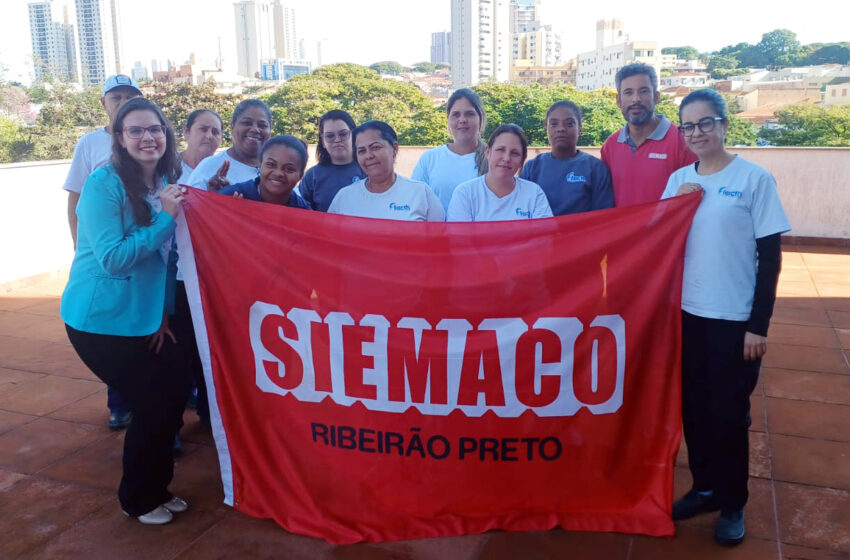  SIEMACO Ribeirão Preto promove ação de saúde bucal aos trabalhadores da empresa Facht