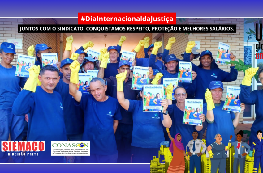  Justice Day: Valorização dos Trabalhadores de Limpeza e Segurança