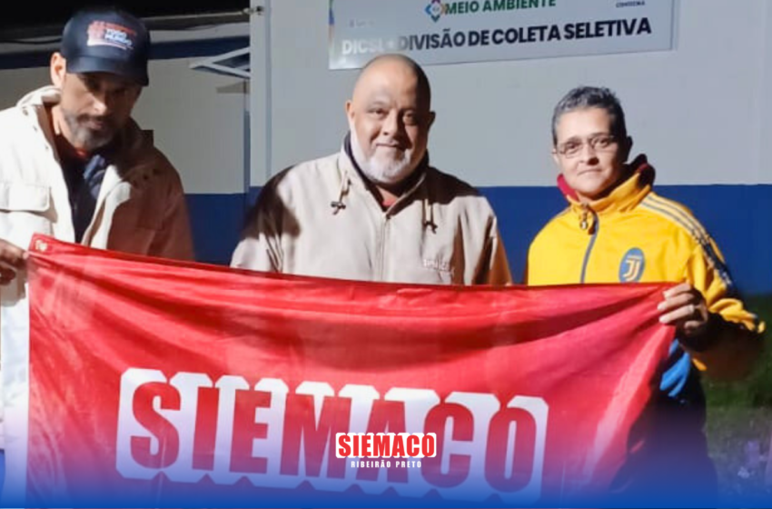  Siemaco Ribeirão Preto Apoia Trabalhadores da Limpeza Urbana na Baixada Santista
