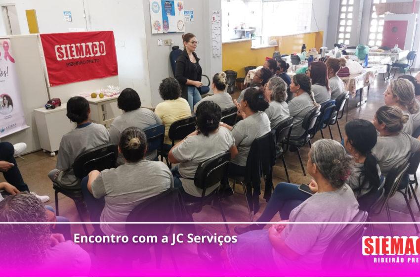  Encontro Especial no Outubro Rosa com as Trabalhadoras da JC Serviços