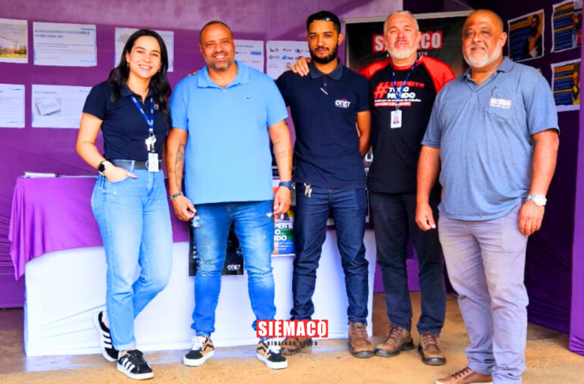  SIEMACO Ribeirão Preto participa da SIPAT na Sylvamo: união pela saúde e respeito no ambiente de trabalho!