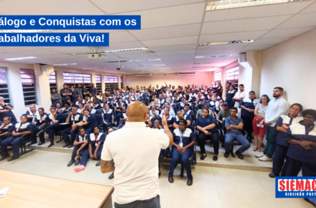 Diálogo e Conquistas com os Trabalhadores da Viva!