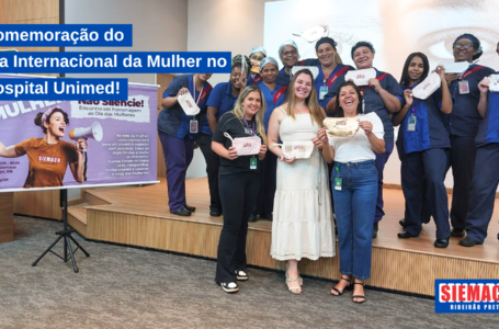 Comemoração do Dia Internacional da Mulher no Hospital Unimed!