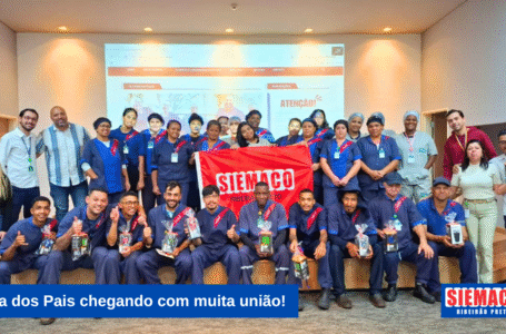 Dia dos Pais chegando com muita união!