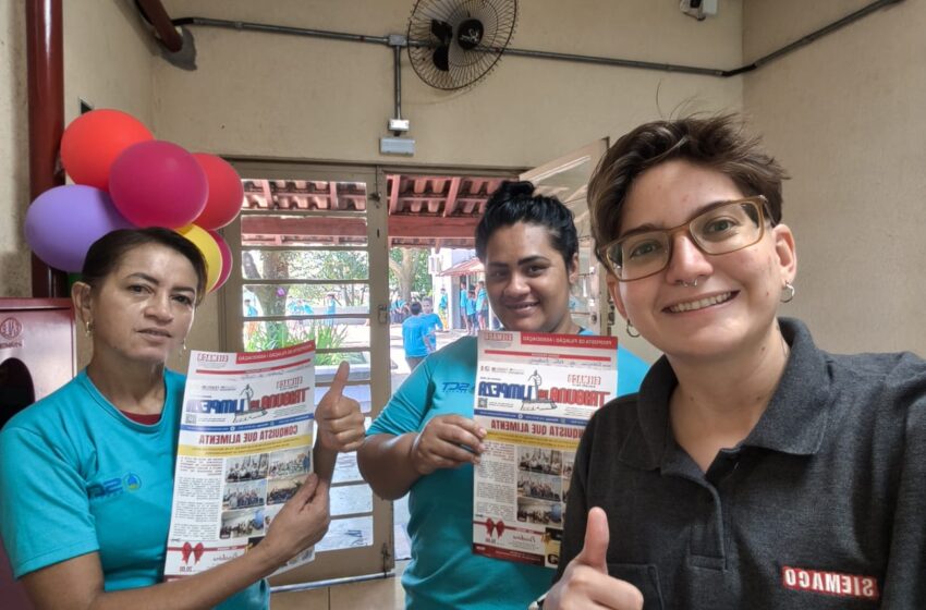  Siemaco Ribeirão Preto distribui boletim com conquistas da Campanha Salarial do Asseio e Conservação