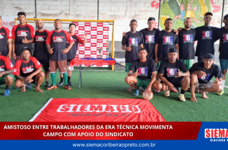 Times 365 e Respeite Todo Mundo protagonizam amistoso entre trabalhadores da Era Técnica