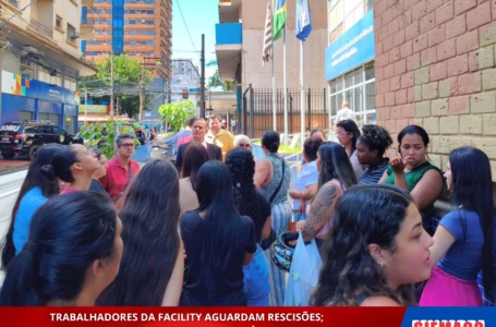 Trabalhadores da Facility aguardam rescisões; sindicato garante avanços junto à Prefeitura