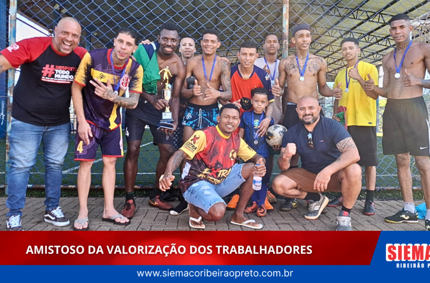  Amistoso da Valorização dos Trabalhadores reúne coletores da Estre em dia de esporte e confraternização