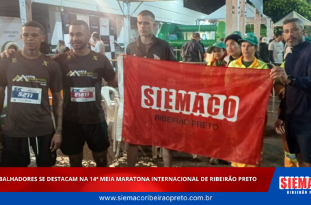 Trabalhadores se destacam na 14ª Meia Maratona Internacional de Ribeirão Preto