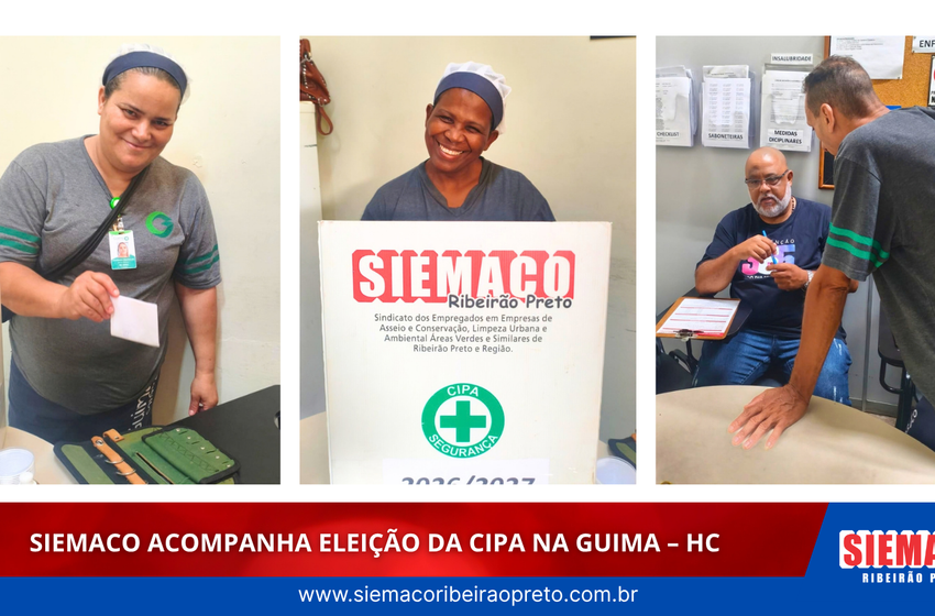  SIEMACO acompanha eleição da CIPA na Guima – HC